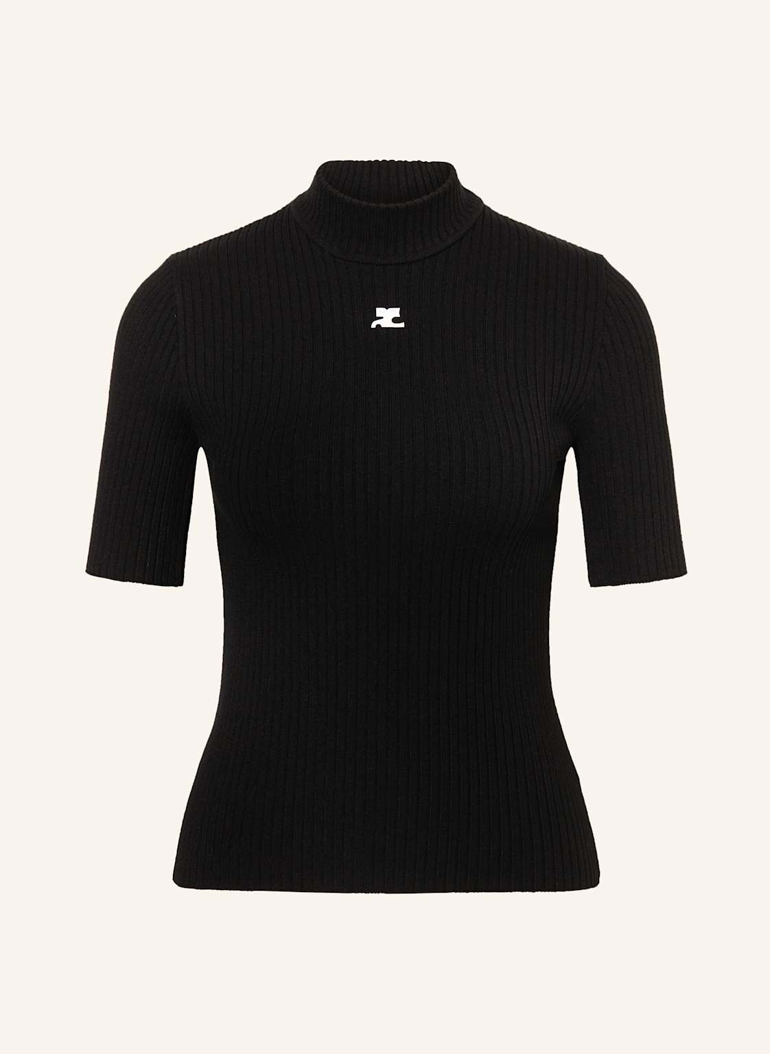 Courrèges Strickshirt schwarz von Courrèges
