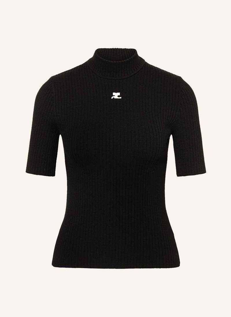 Courrèges Strickshirt schwarz von Courrèges