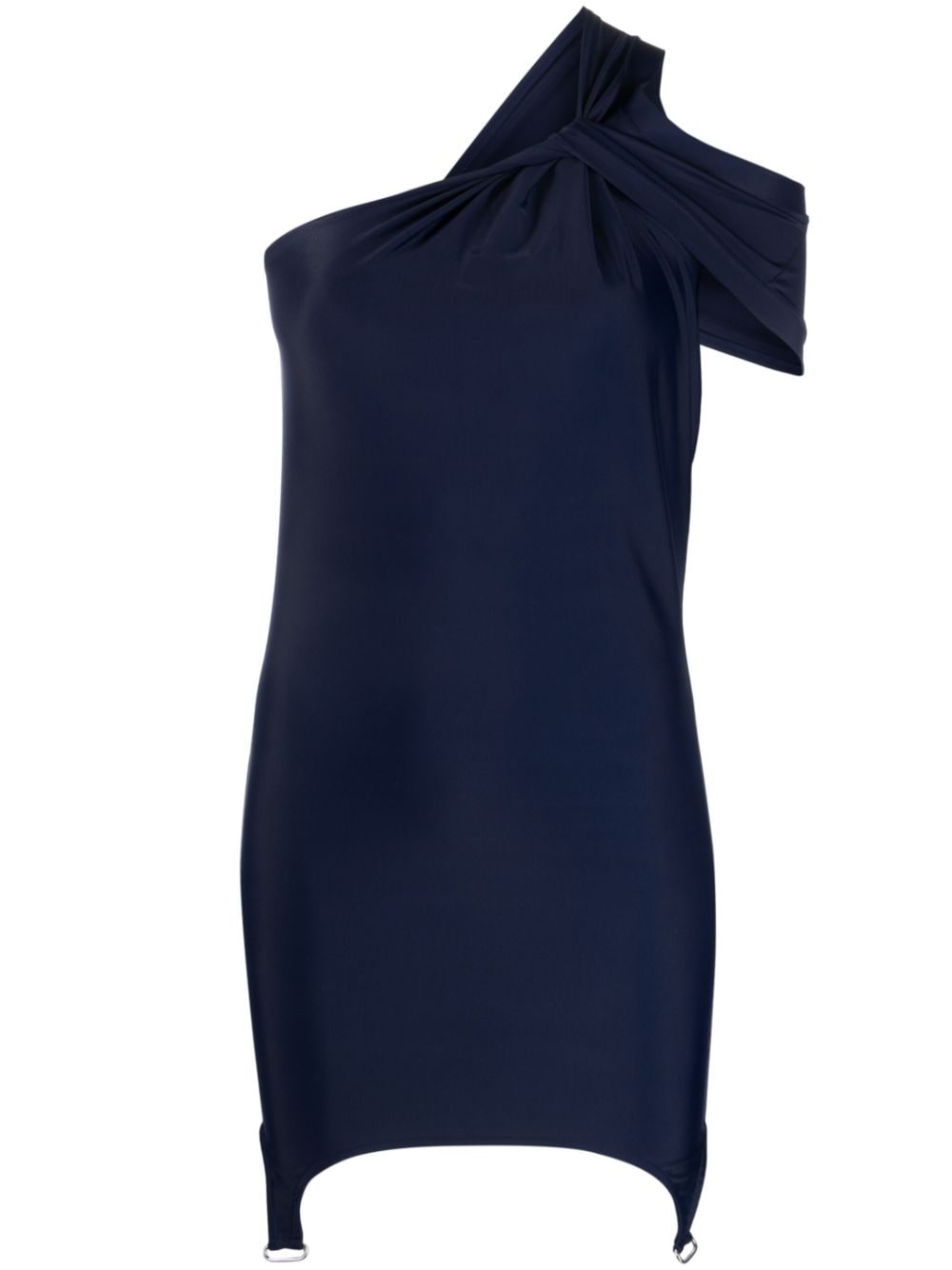 Courrèges Einschultriges Minikleid - Blau von Courrèges