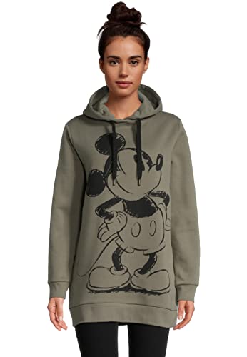 Course Damen Long Hoodie Mickey Mouse Retro von Course