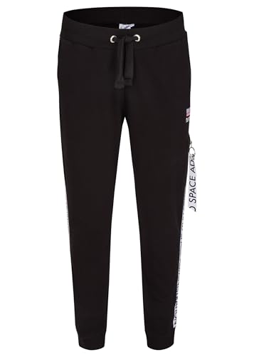 Course Herren Jogginghose Jogger NASA Logo-Tape Seitentasche Course Herren Jogginghose Jogger NASA Logo-Tape Seitentasche von Course