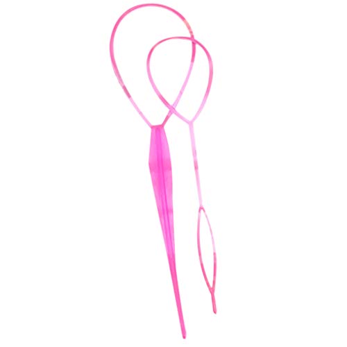 2 x Haarflechtgerät, für Damen, Mädchen, Kinder, Frisur, Frisur, Styling-Werkzeug, Rosa 2 x Haarflechtgerät, für Damen, Mädchen, Kinder, Frisur, Frisur, Styling-Werkzeug, Rosa von Courtieyeardceastea