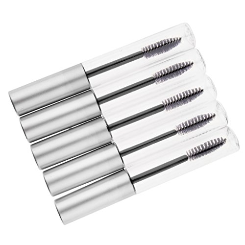 5 Stück 10 ml Kunststoff Leere Mascara Wimpernflasche Liquid Tube Trichter Set von Courtieyeardceastea