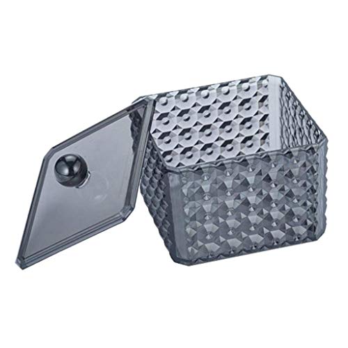 Acryl Wattepads Ohrknospenhalter Spender Organizer Box Tupfer Box, Tupfer Box, Swab Box, Siehe Beschreibung von Courtieyeardceastea