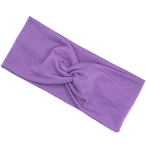 Häkel-Stirnband, Leopardenmuster, Sport, verstellbar, hohe Elastizität, Haarstyling-Zubehör für Sport, Laufen, Hellviolett Häkel-Stirnband, Leopardenmuster, Sport, verstellbar, hohe Elastizität, Haarstyling-Zubehör für Sport, Laufen, Hellviolett von Courtieyeardceastea
