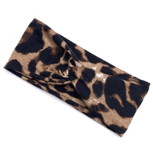 Häkel-Stirnband, Sport-Stirnband, verstellbares Schweißband, rutschfest, Haarstyling-Zubehör für Sport, Leopardenmuster 3 Häkel-Stirnband, Sport-Stirnband, verstellbares Schweißband, rutschfest, Haarstyling-Zubehör für Sport, Leopardenmuster 3 von Courtieyeardceastea