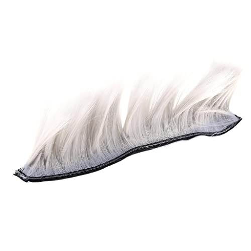 Motorrad-Perücke, Skinhead-Perücke, Punk-Helm, Mohawk-Perücke, Kostüm-Haarteil, Grau Motorrad-Perücke, Skinhead-Perücke, Punk-Helm, Mohawk-Perücke, Kostüm-Haarteil, Grau von Courtieyeardceastea