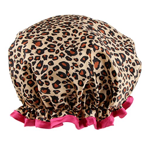 Wasserdichte Damen-Duschhaube, Badehut, elastische Haarabdeckung, Kopfkappe #6 Wasserdichte Damen-Duschhaube, Badehut, elastische Haarabdeckung, Kopfkappe #6 von Courtieyeardceastea