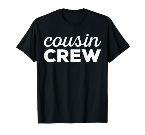 Cousin Crew Shirts - Unisex Erwachsene Kinder Matching T-Shirt Schwarz Klein Klassische Passform Crew-Neck Kurzarm Pull-On 1 Count Cousin Crew Shirts - Unisex Erwachsene Kinder Matching T-Shirt Schwarz Klein Klassische Passform Crew-Neck Kurzarm Pull-On 1 Count von Cousin Crew Shirts
