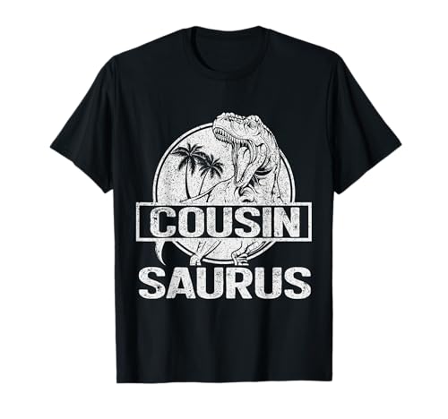 Cousinsaurus T Rex Dinosaurier Cousin Saurus Boy Matching T-Shirt von Cousinsaurus Matching Family Saurus Rex Gifts