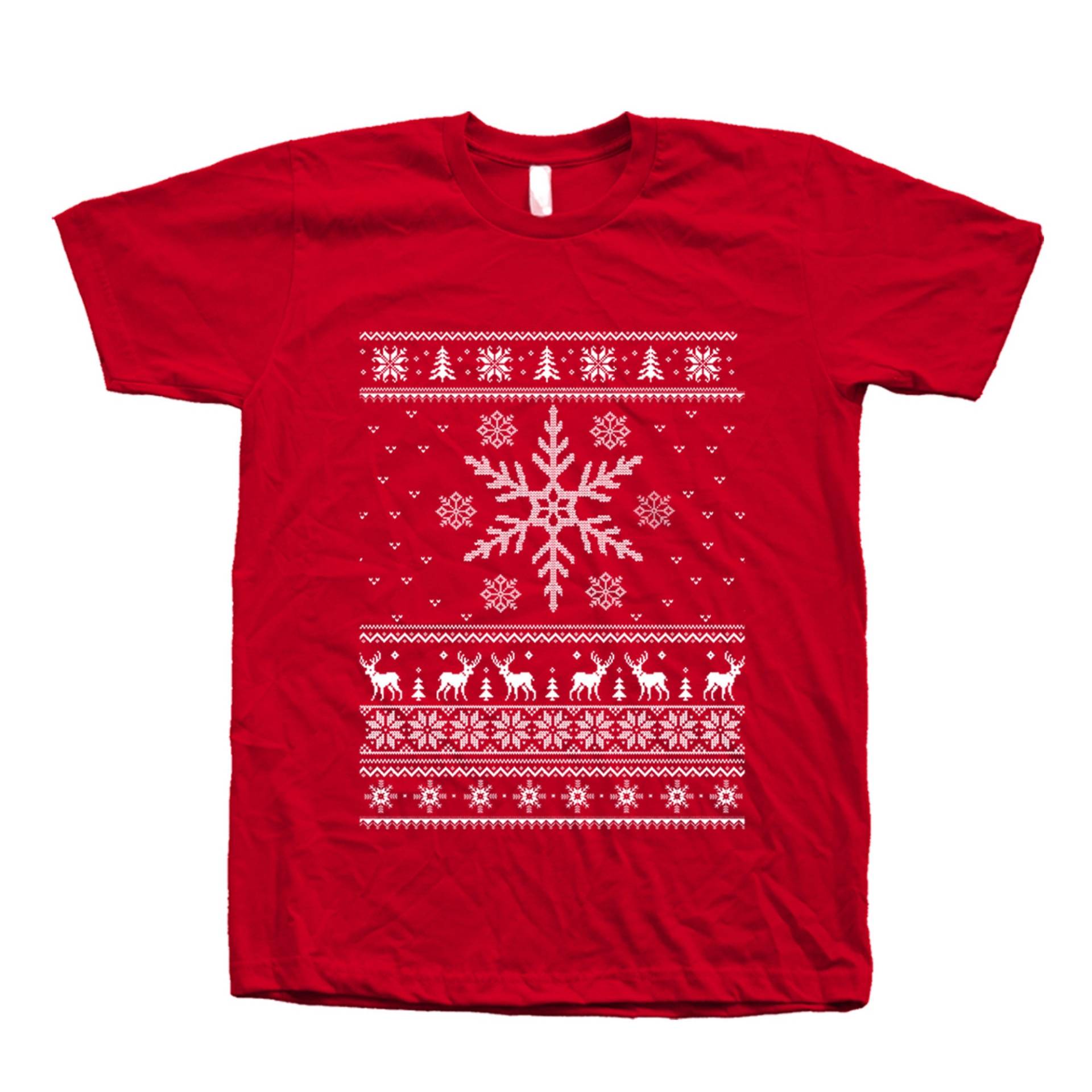 Hässliches Weihnachten Pullover-T-Shirt Lustiges Feiertags-Grafik-T-stück von Couthclothing