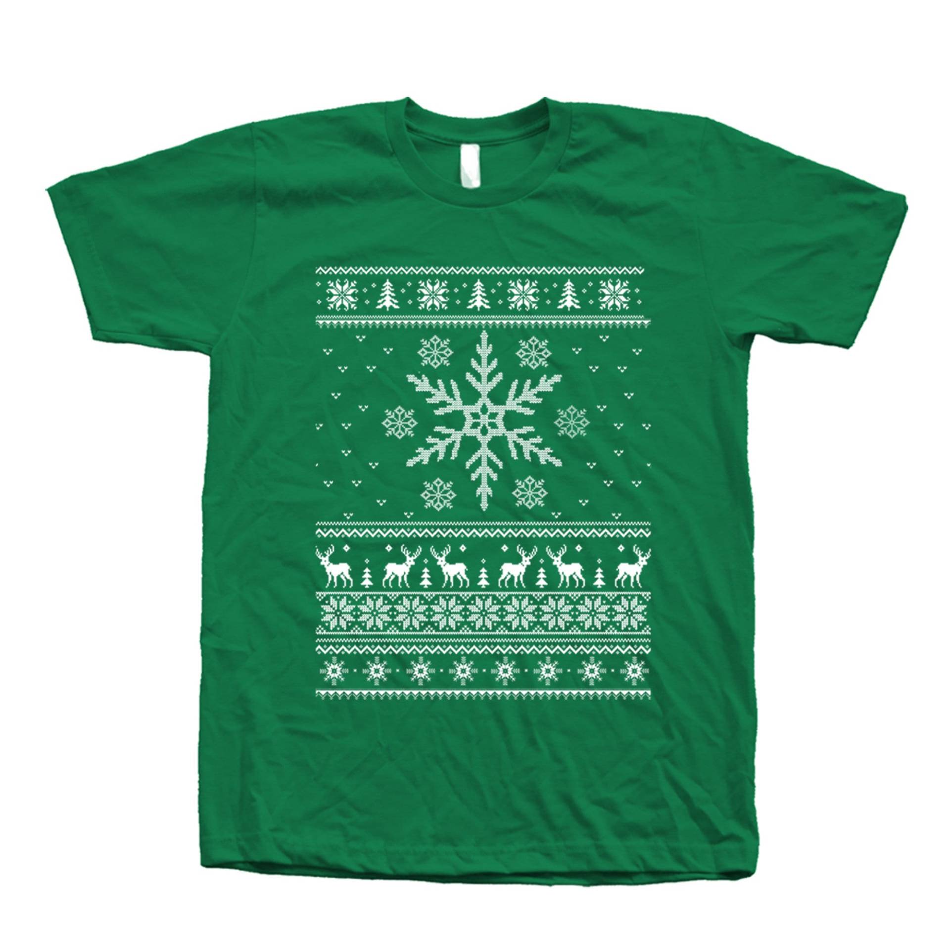 Hässliches Weihnachten Pullover-T-Shirt Lustiges Feiertags-Grafik-T-stück von Couthclothing