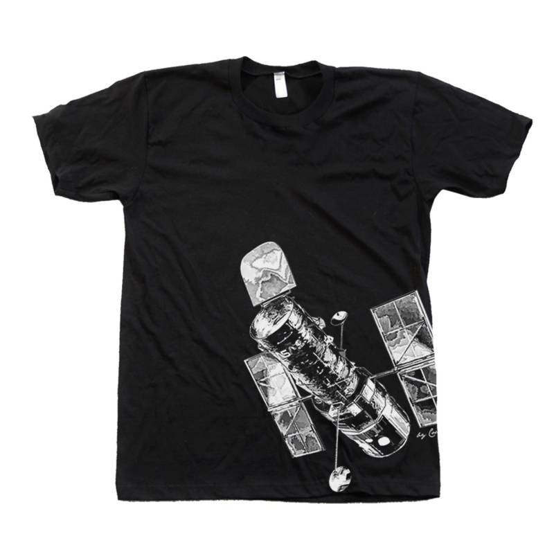 Hubble Teleskop Grafik-T-Shirt Nasa Weltraum-T-Shirt von Couthclothing