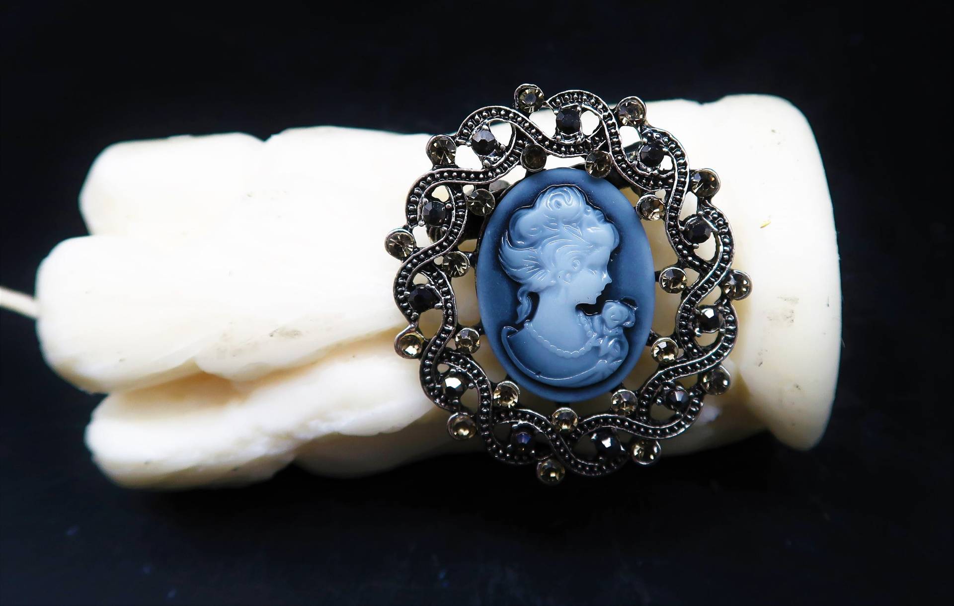 Brosche /Nadel -Edelstahl Frau, Viktorianisch, Stemmpunk, Gothic Brosche /Nadel -Edelstahl Frau, Viktorianisch, Stemmpunk, Gothic von CoutureDePillango