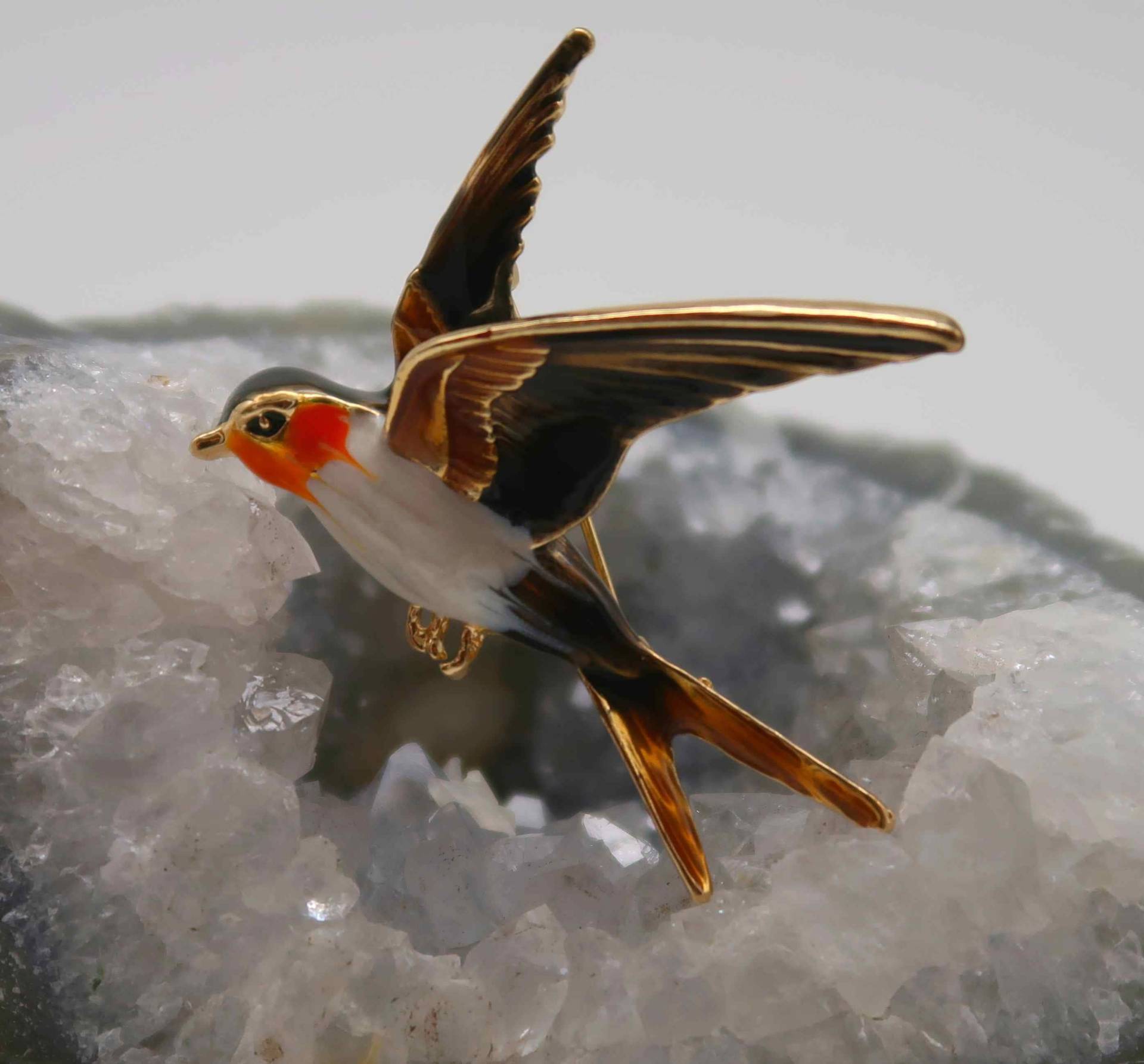 Vogel Brosche von CoutureDePillango