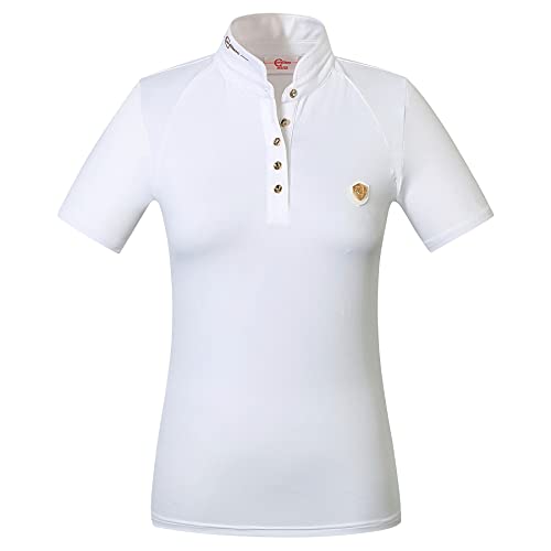 Covalliero Crystal Damen Wettkampfshirt - Weiß - XX-Large von Covalliero