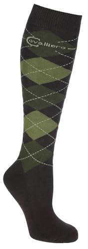 Covalliero Reitstrümpfe Brescia, braun/khaki, Gr. 37-39 von Covalliero