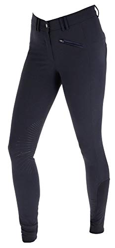 Kerbl Cavalliero Reithose Bali, Silikon-Kniebesatz, Damen Navy/Blau, 38 von Covalliero