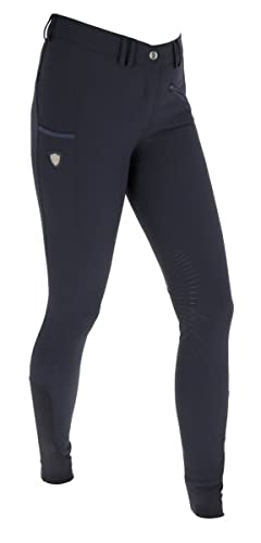 Kerbl Cavalliero Reithose Bali, Silikon-Kniebesatz, Damen Navy/Blau, 46 von Covalliero