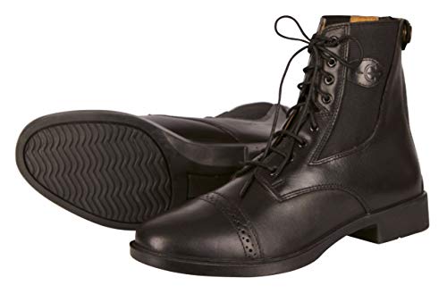 Kerbl Unisex-Erwachsene Reitstiefelette Schnürstiefelette Monaco Glattleder Reitstiefel, Schwarz (schwarz 19-0303), 40 von Covalliero