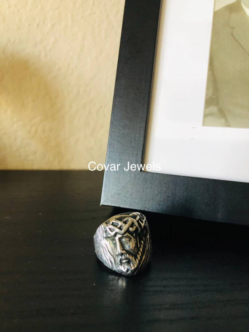 Die Krone Von Dornen Sterling Silberring Die Krone Von Dornen Sterling Silberring von CovarJewels