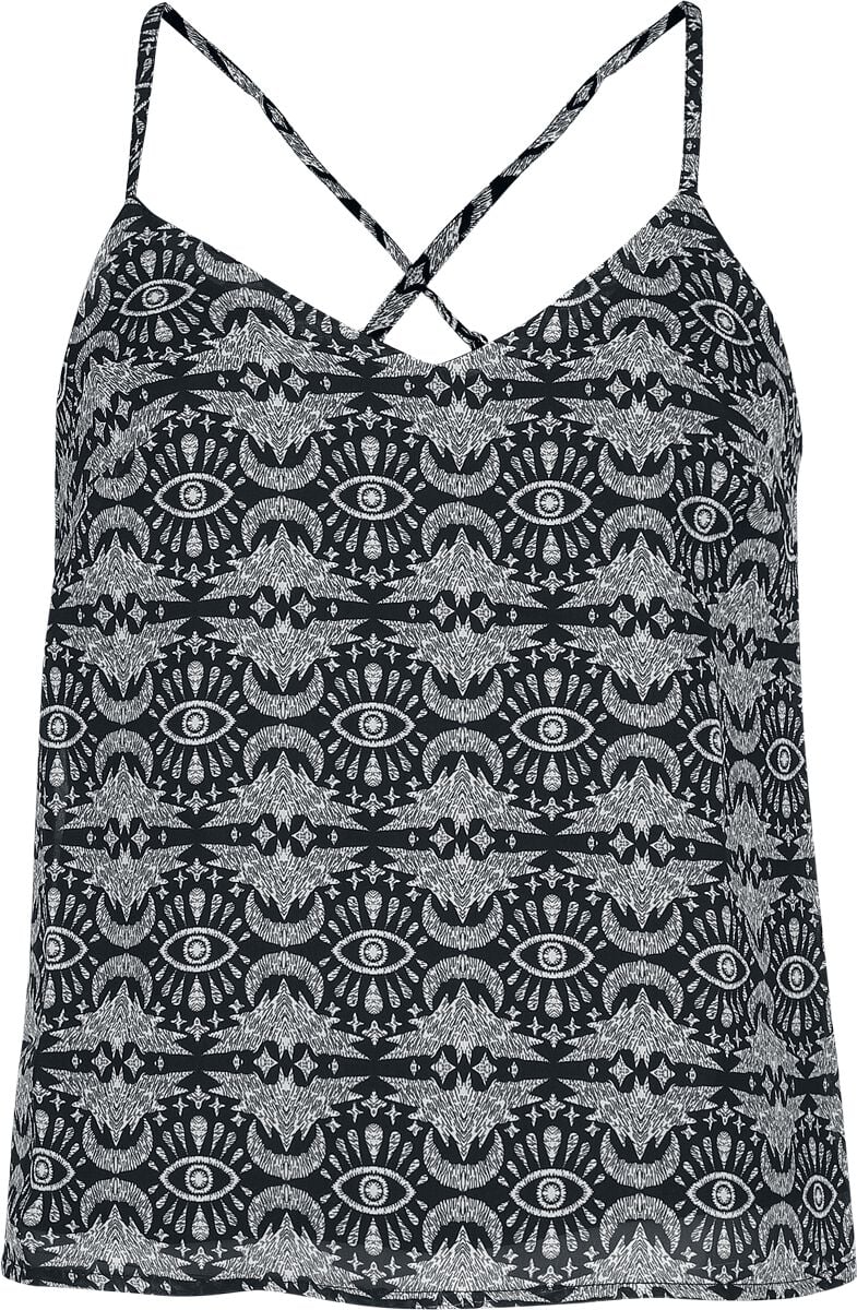 Coven United Batwing Cami Top schwarz in S von Coven United