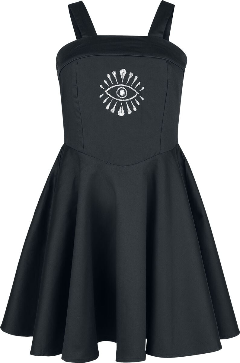 Coven United - Gothic Kurzes Kleid - XS bis XL - für Damen - Größe M - schwarz von Coven United