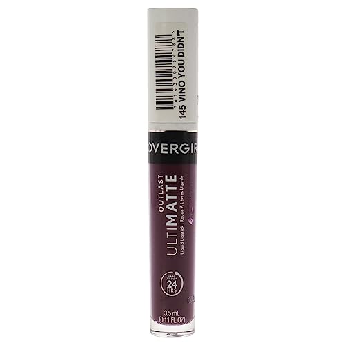 COVERGIRL COVERGIRL Outlast Ultimatte One Step Liquid Lip Color, Vino You Didn't, Vino You Didn't, 0,12 Fl Ounce von CoverGirl