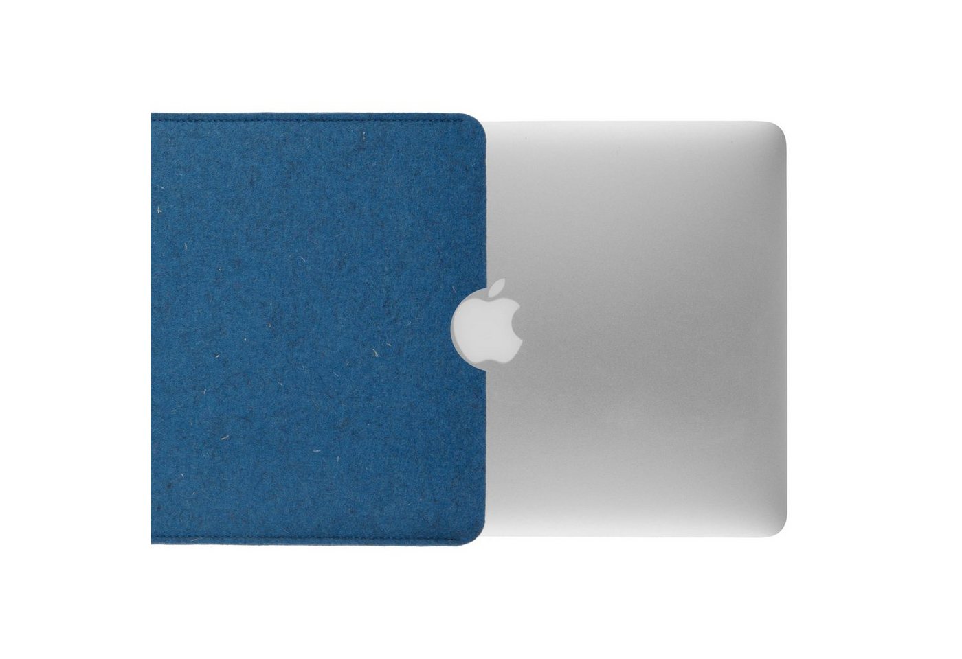 CoverKingz Laptoptasche Hülle für Apple MacBook Air/Pro 15" Handmade Notebook Tasche Filz, 100% Schurwolle, Schutz Tasche Notebook Etui von CoverKingz