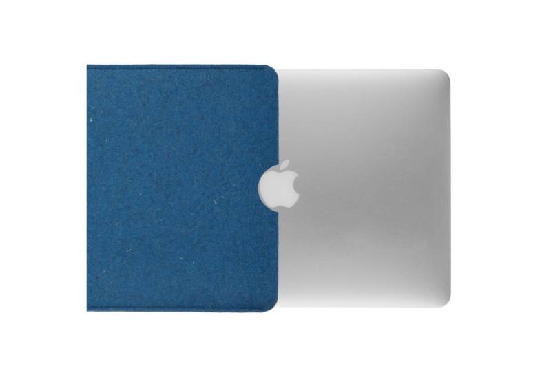 CoverKingz Laptoptasche Hülle für Apple MacBook Air/Pro 15" Handmade Notebook Tasche Filz, 100% Schurwolle, Schutz Tasche Notebook Etui von CoverKingz