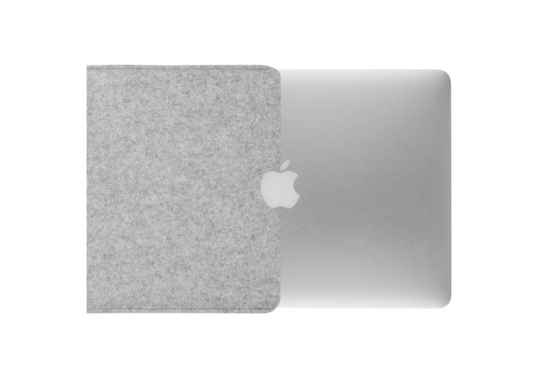 CoverKingz Laptoptasche Hülle für Apple MacBook Pro 14" Zoll Handmade Tasche Filz Case Cover, 100% Schurwolle, Made in Germany von CoverKingz