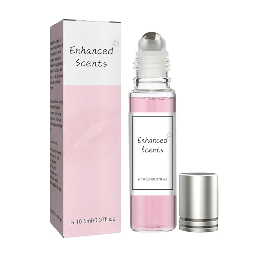 Enhanced Scents Parfüm Der Originalduft, der einfach aufzutragen ist, eignet sich für Damen-Roll-on-Parfüm 10,5 ml Raumerfrischer Bio (Pink, One Size) von Covermason