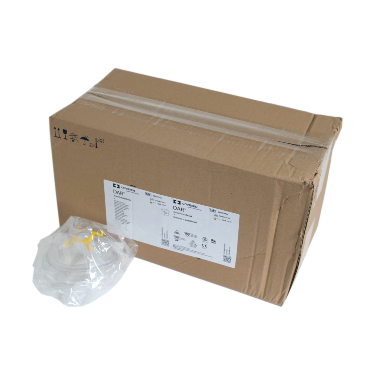 Covidien 8801DAR Anästhesiemaske Beatmungsmaske Größe 4 Medium Anästhesie 10 von Covidien