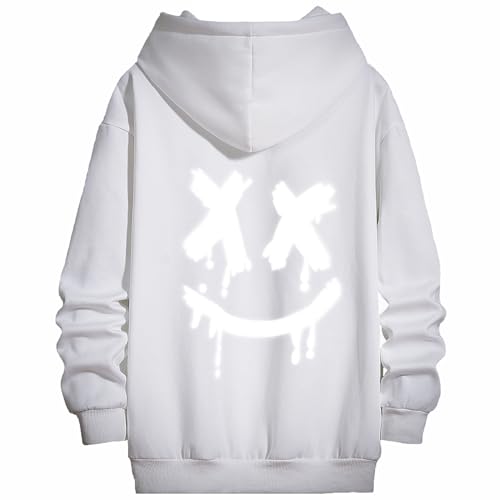 Covisoty Fleece Hoodie Herren Basic Kapuzenpullover Langarm Sweatshirts Bedruckt Männer Pulli Herren Hoody Pullover von Covisoty