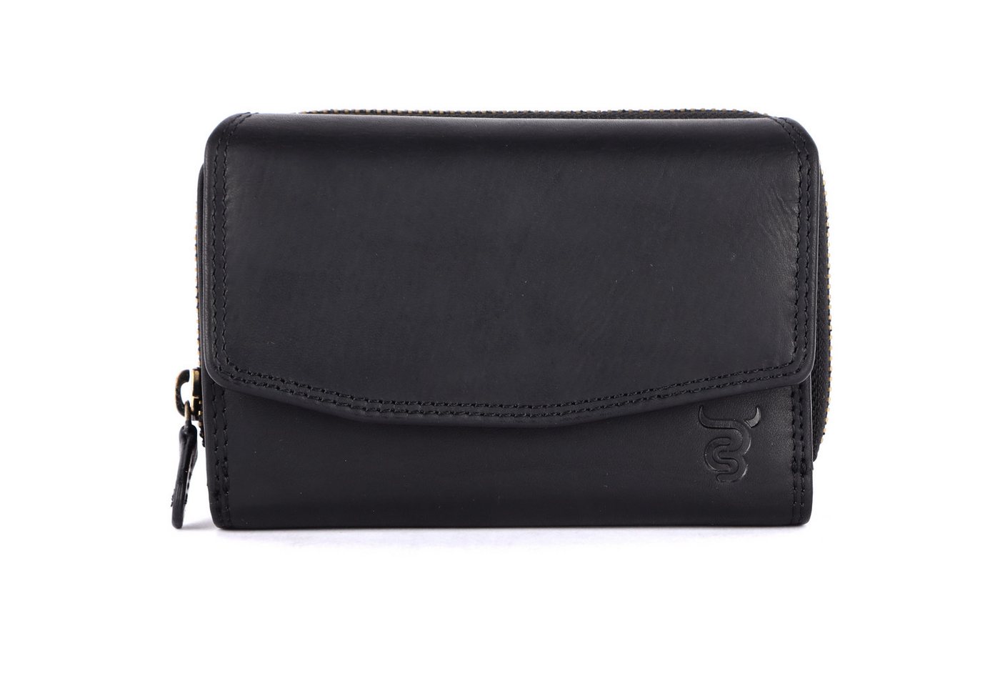 Cow Burry Geldbörse Cow Burry Echtleder Damen Geldbörse Hochwertig Vintage RFID Schutz von Cow Burry