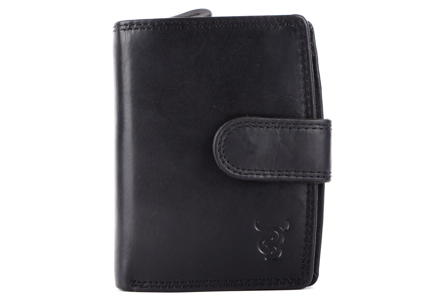 Cow Burry Geldbörse Cow Burry Echtleder Damen Hochwertige Vintage Geldbörse mit Reißversch von Cow Burry