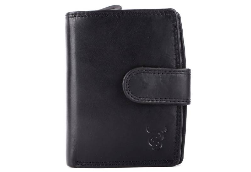 Cow Burry Geldbörse Cow Burry Echtleder Damen Hochwertige Vintage Geldbörse mit Reißversch von Cow Burry