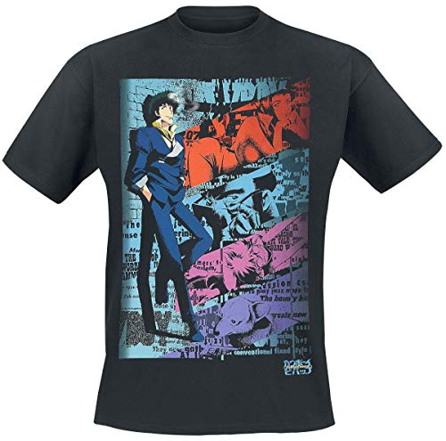 Cowboy Bebop Spike T-Shirt schwarz M von Other