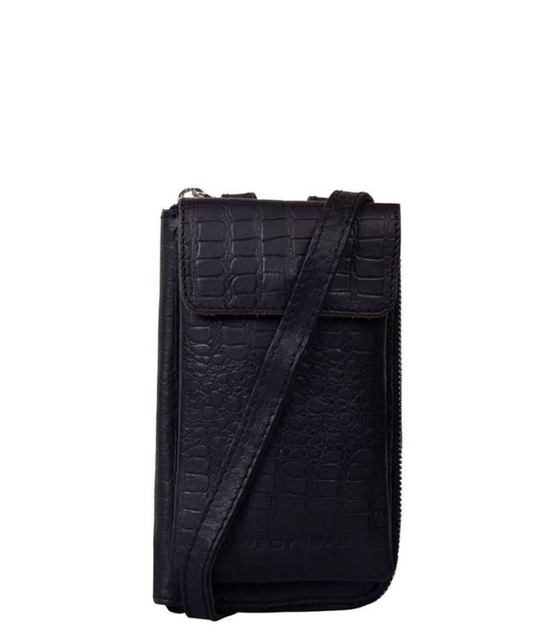 COWBOYSBAG PHONE PURSE GARSTON-Croco Schwarz von Cowboysbag