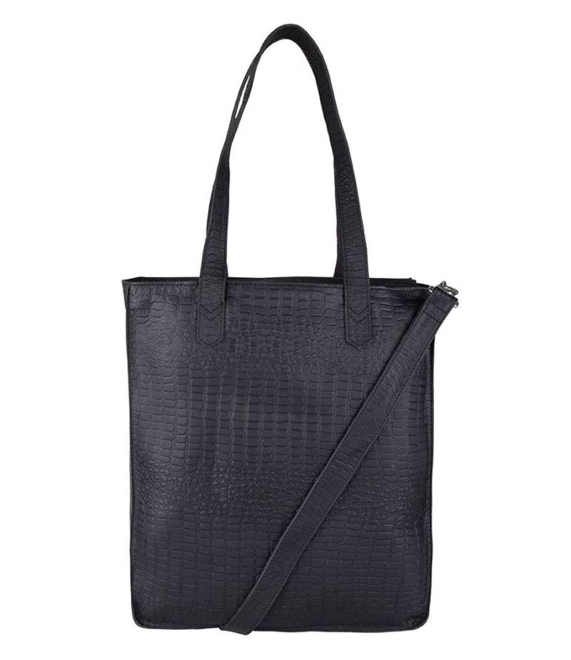 Cowboysbag Laptoptasche Buckley 13 Zoll-Kroko Schwarz von Cowboysbag