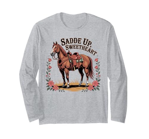 Mädchen Western Outfit Cowgirl Top Rodeo Mädchen Reiten Langarmshirt von Cowgirl Outfits For Women Western Cowgirl Outfit