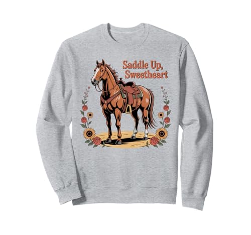 Mädchen Western Outfit Cowgirl Top Rodeo Mädchen Reiten Sweatshirt von Cowgirl Outfits For Women Western Cowgirl Outfit