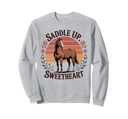 Mädchen Western Outfit Cowgirl Top Rodeo Mädchen Reiten Sweatshirt von Cowgirl Outfits For Women Western Cowgirl Outfit