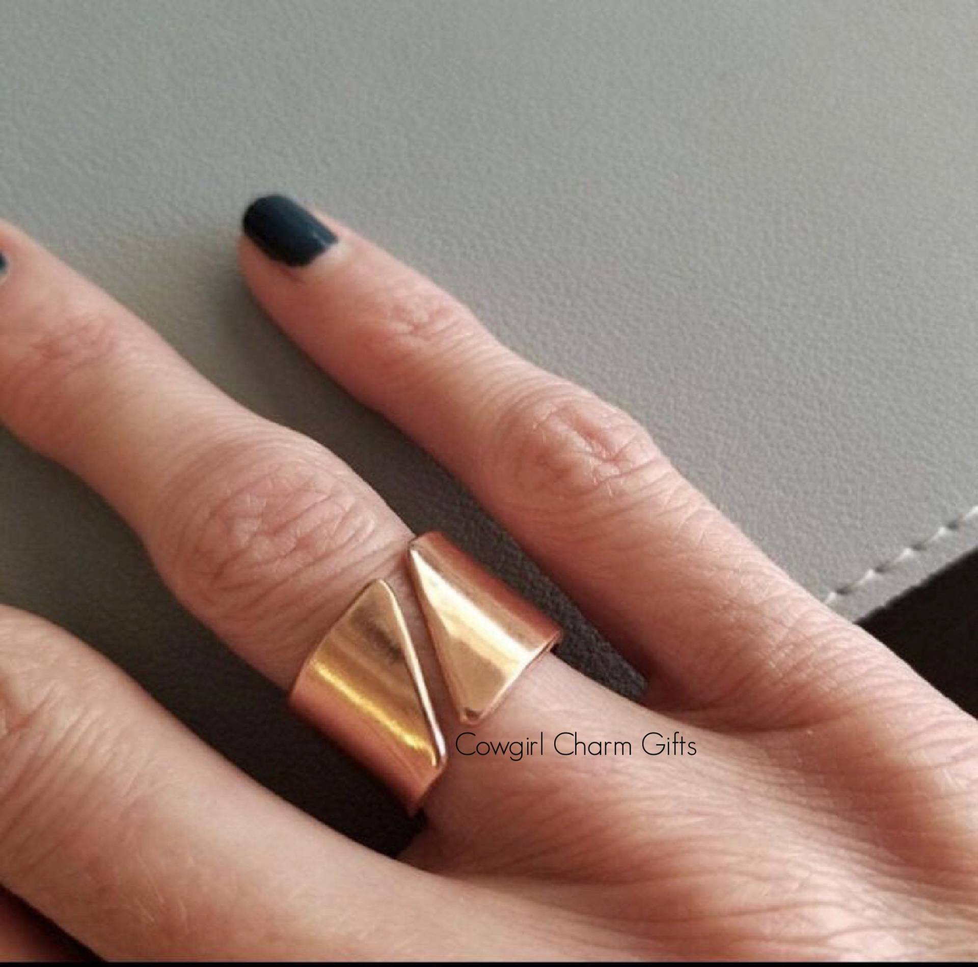 Breiter Kupferring, Kupfer Verstellbarer Ring, Kupfer Ring, Ringe, Arthritis Jahrestag Schmuck, Kupfer von CowgirlCharmGifts