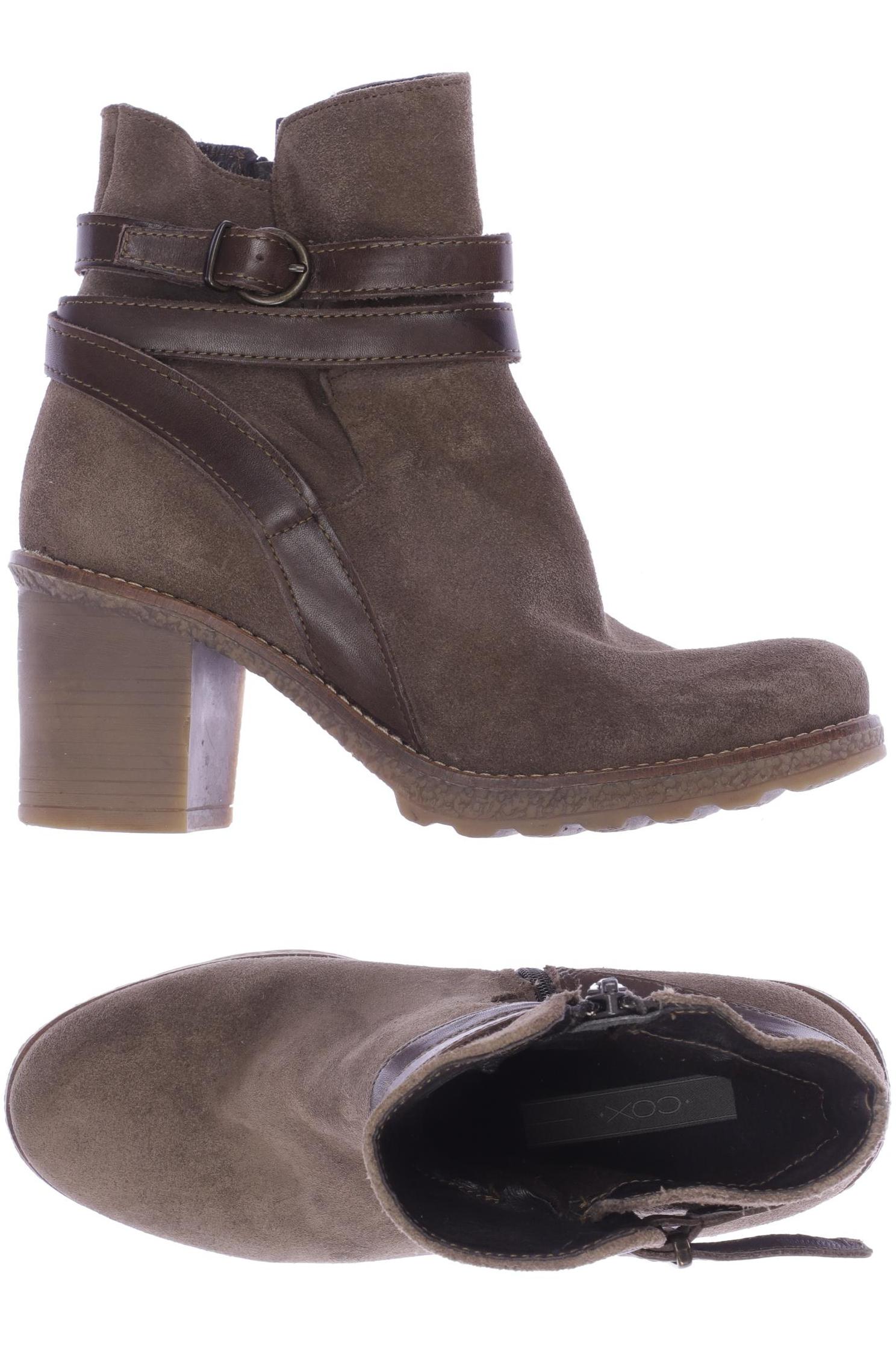 Cox Damen Stiefelette, braun von Cox