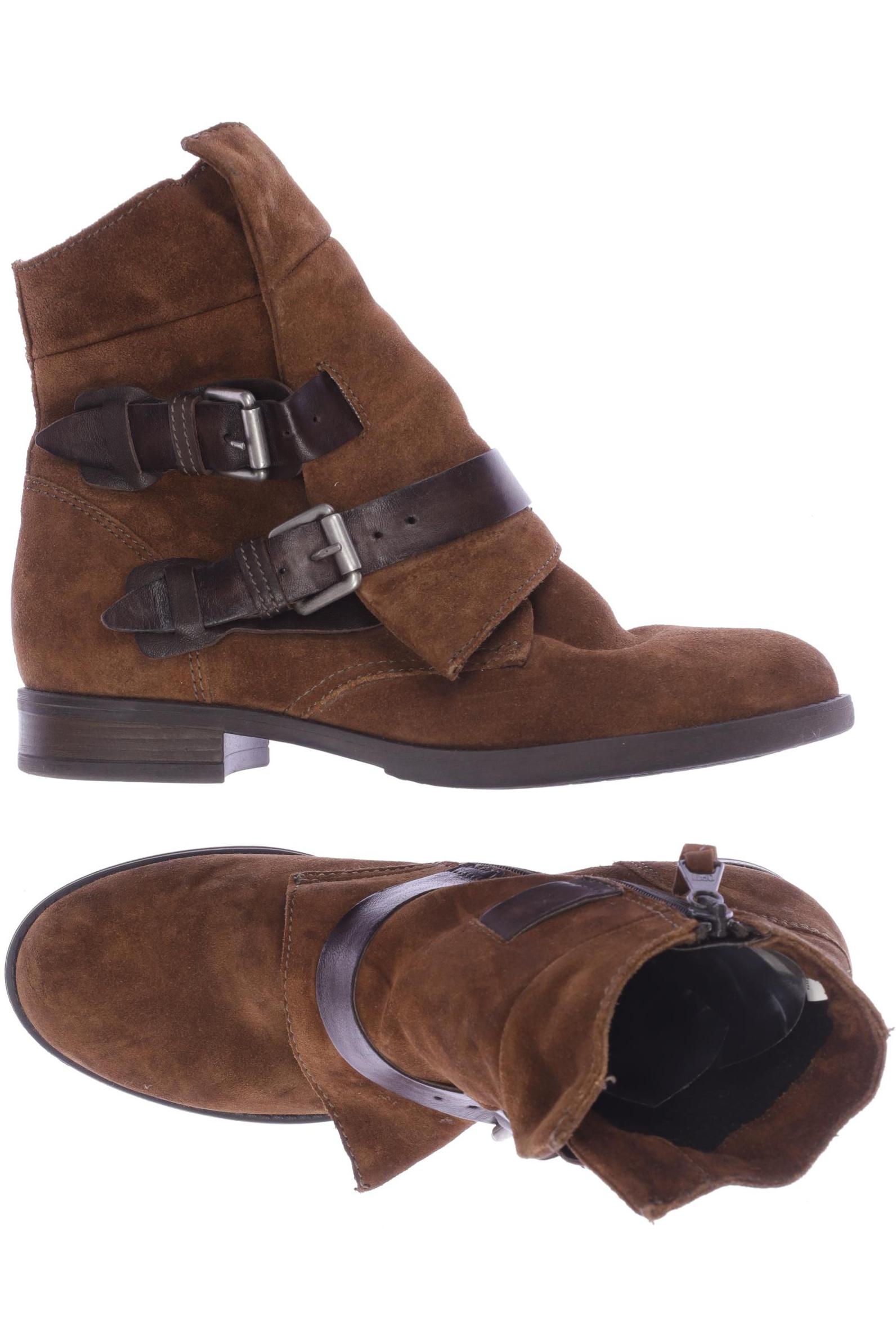 Cox Damen Stiefelette, braun, Gr. 38 von Cox