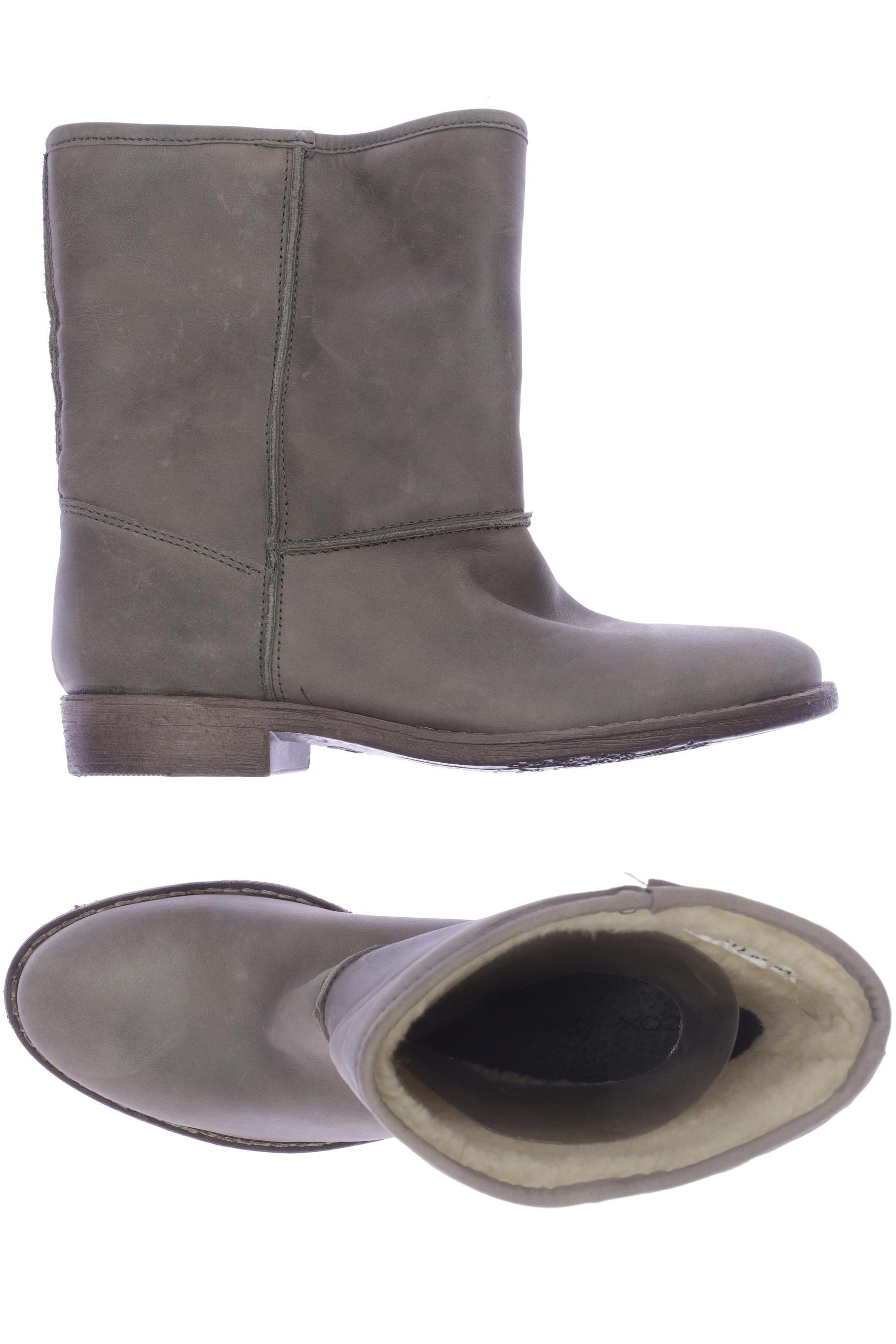 Cox Damen Stiefelette, grau, Gr. 38 von Cox