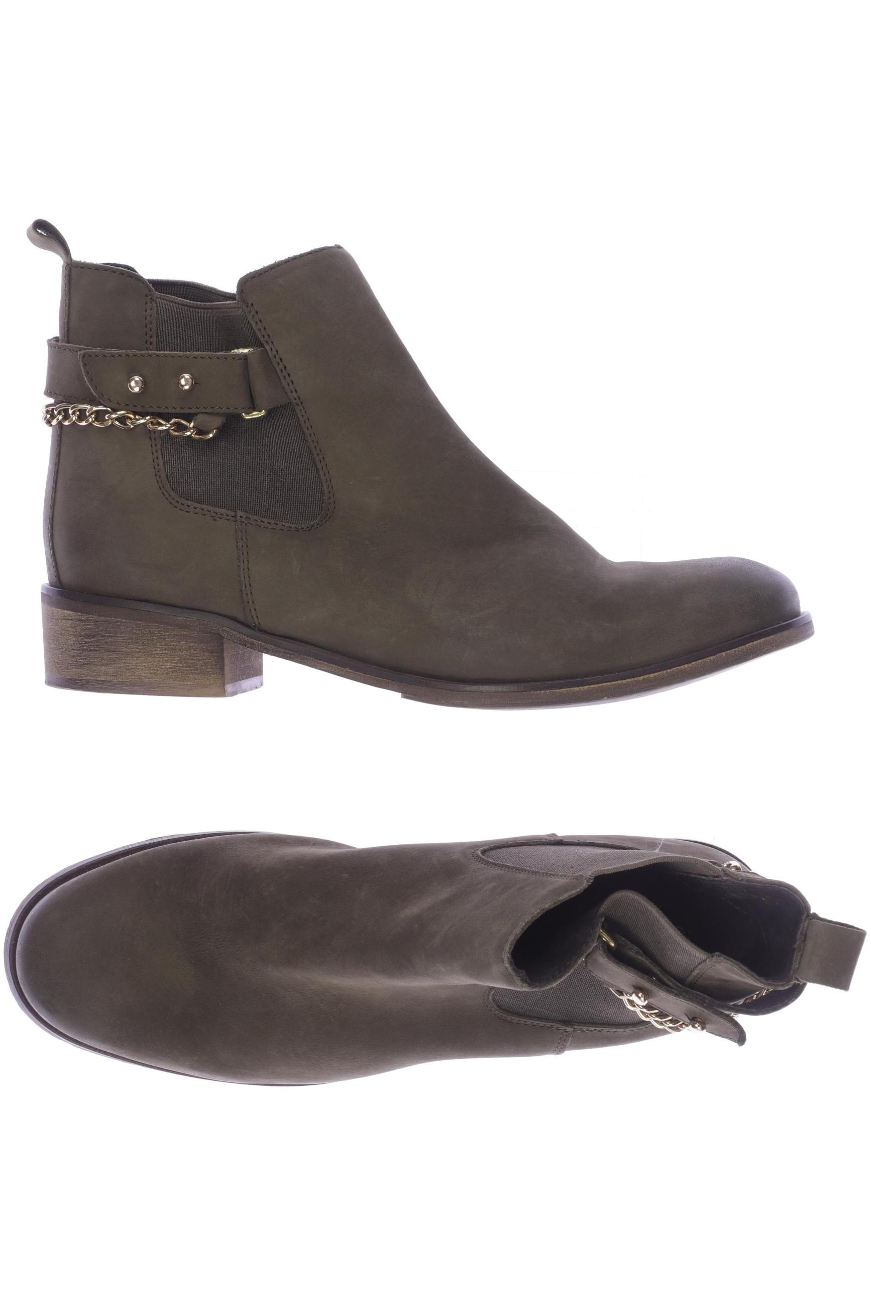 Cox Damen Stiefelette, grün, Gr. 42 von Cox