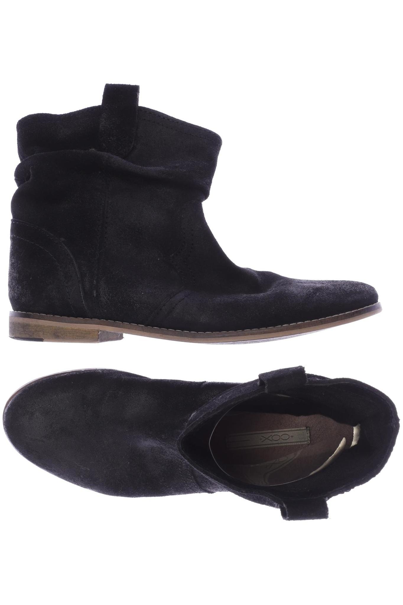 Cox Damen Stiefelette, schwarz von Cox