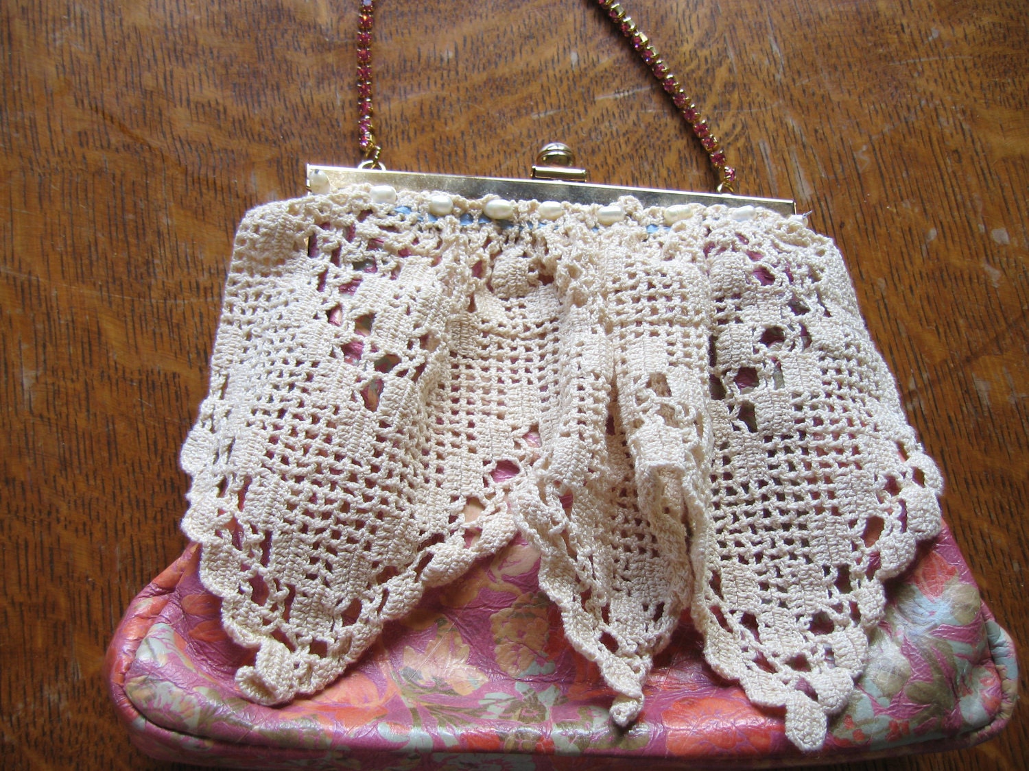 Gaillabella Leder Geldbörse - Upcycled Gaillabelle Made in Italy von CoyoteWoodWorks